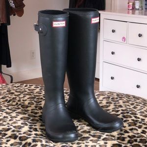 Hunter -Original Tall Women’s Rainboot Matte Black